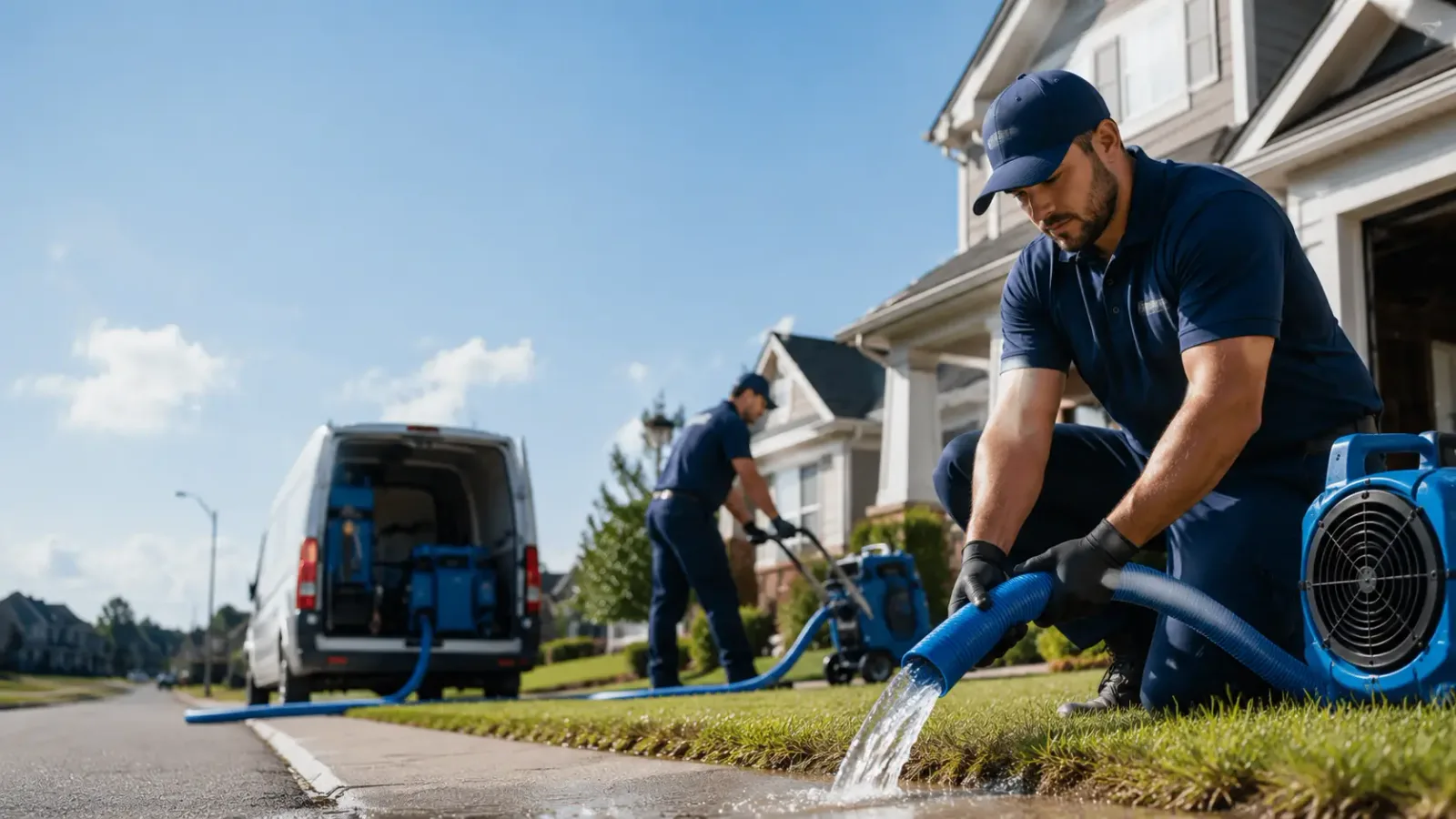 Flood Damage Restoration in Conway Springs, KS